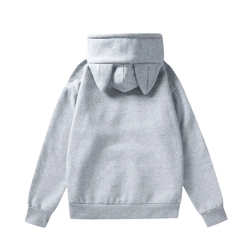 Rabbit Hoodie Sweatshirt Pullover Tops Sweatshirts