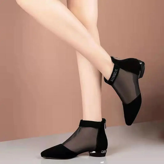 Breathable Gauze Women Boots for Summer 2024